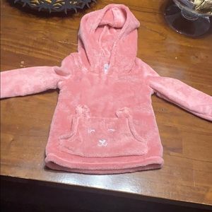 Girls pink hoodie soft